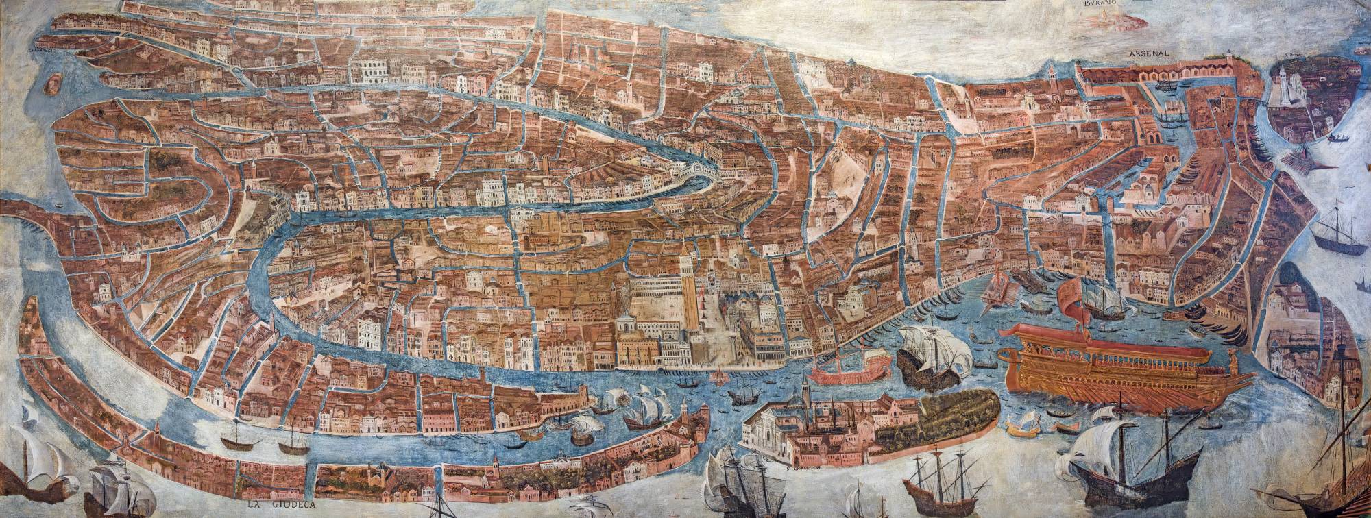 Gian Battista Arzenti , Veduta di Venezia