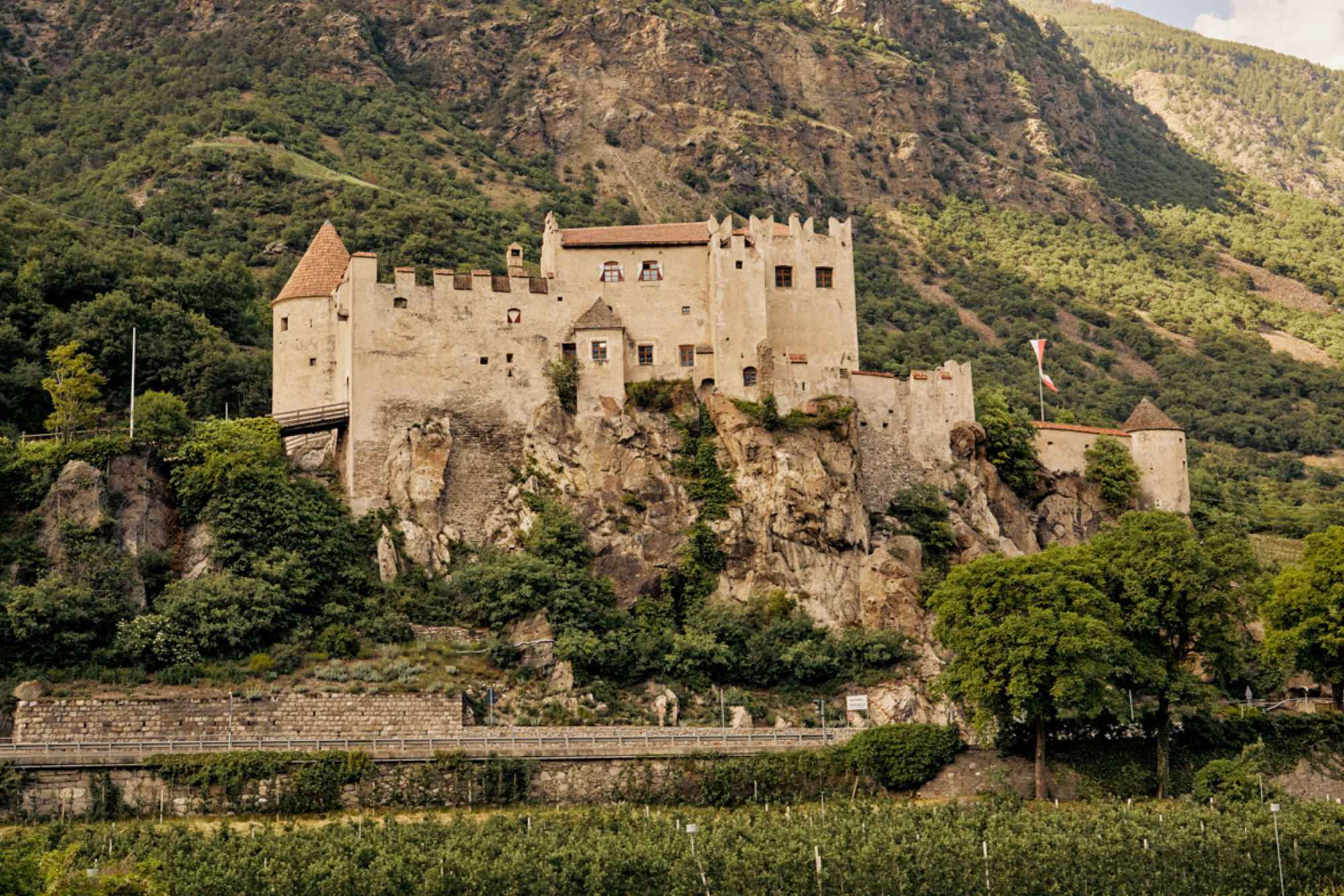 Il Castello di Castelbello, sede della Mostra (copyright foto UPstudio)