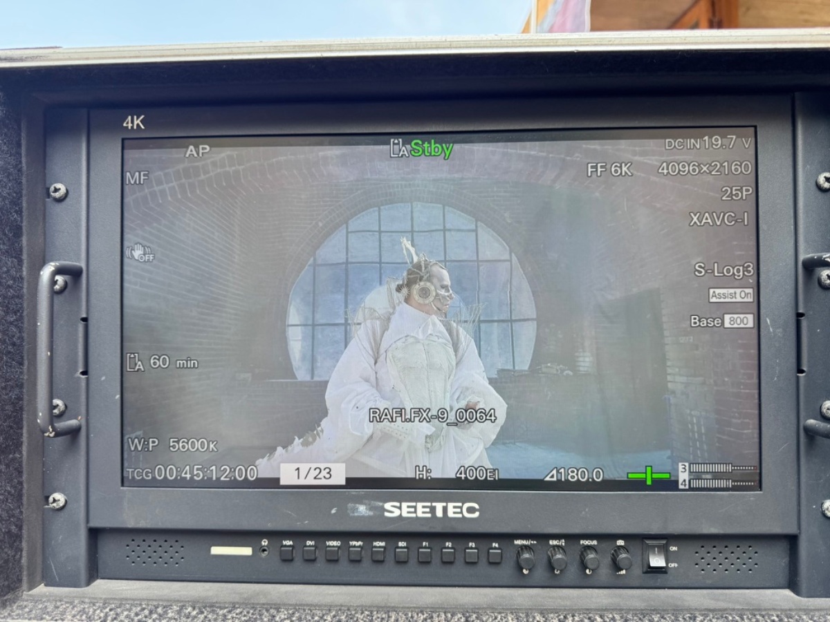 Backstage film production - The six seasons of the White Peacock - Driant Zeneli - 2025 - Courtesy l'artista