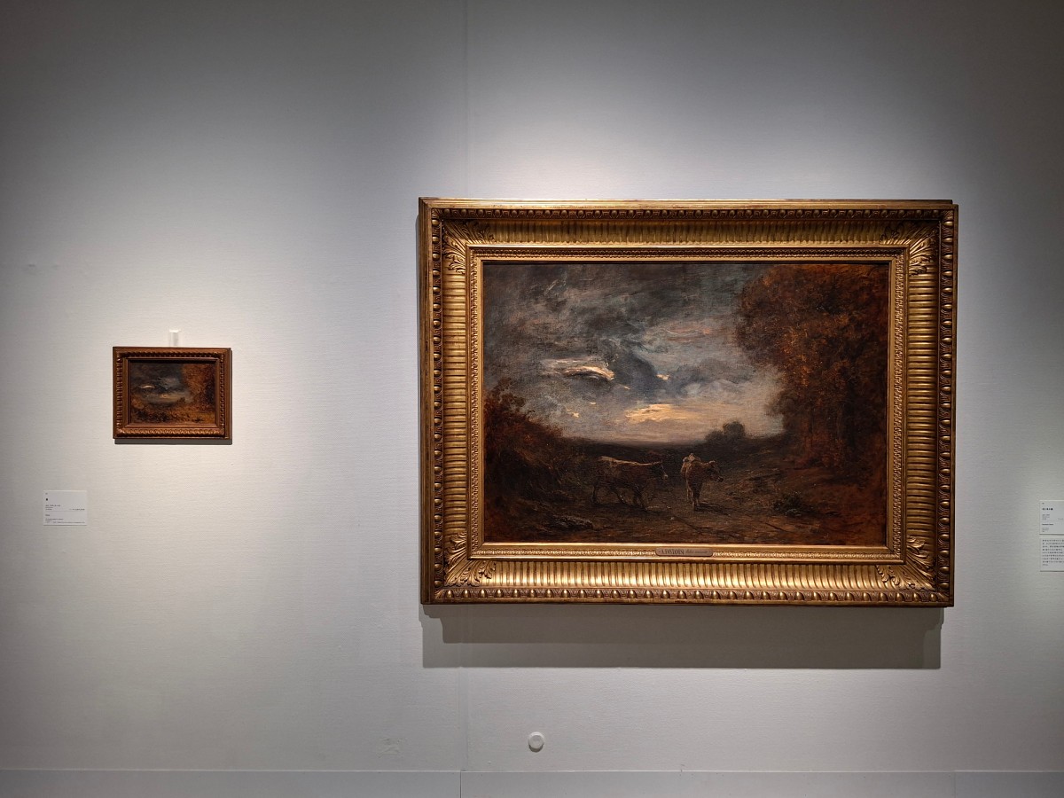 Installation view, Antonio Fontanesi. Transcending Landscape. A European Artist at the Opening of Japan,The National Museum of Modern Art, Kyoto, 2026.