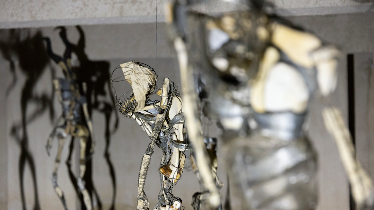 Installation view, Philippe Berson, Mummie, BelìceEpiCentro della Memoria Viva, Gibellina, 2026
