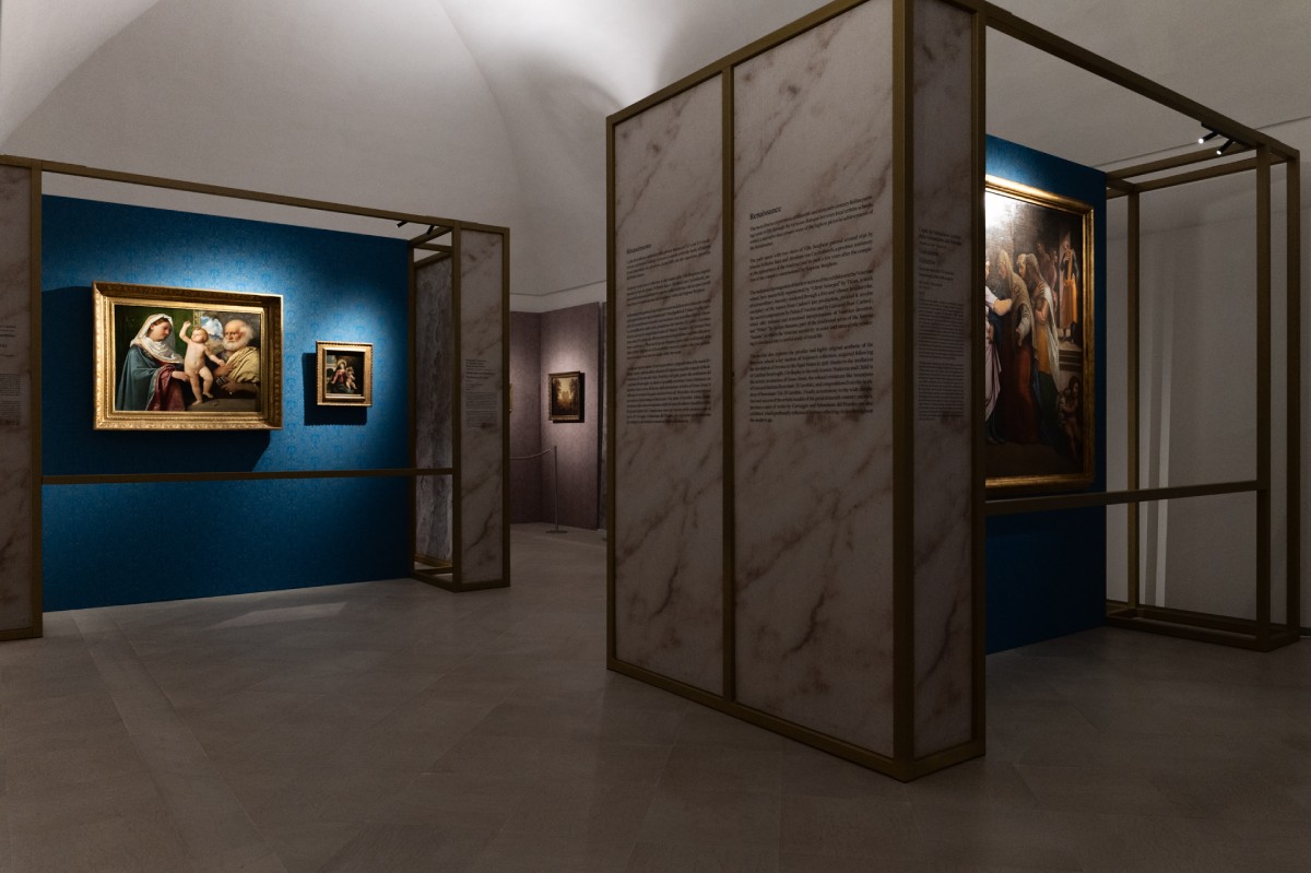 Installation view, Tesori nascosti della Galleria Borghese, MUST, Lecce, 2026, ph. Rosario Buffo
