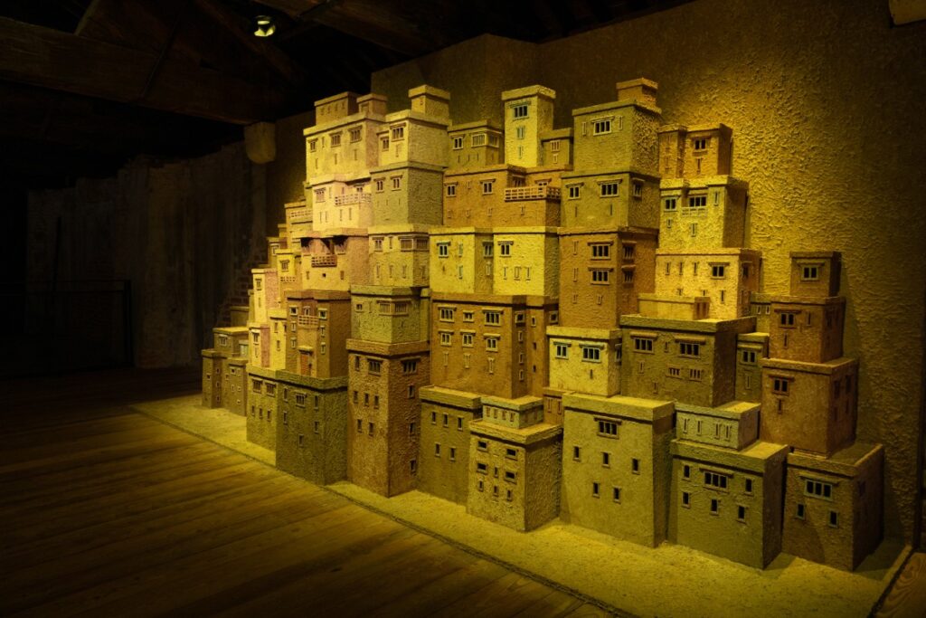 Pavilion of INDIA, Geographies of Distance: remembering home, 61st International Art Exhibition  La Biennale di Venezia, In Minor Keys. Photo by Luca Zambelli Bais, courtesy La Biennale di Venezia