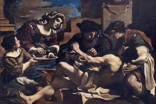 Guercino San Sebastiano curato da Irene 1619 Olio su tela, 179,5 x 225 cm Bologna, Pinacoteca Nazionale Su concessione del Ministero della Cultura – Musei Nazionali di Bologna