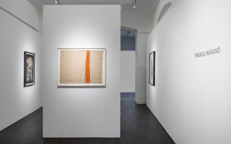 Franca Maranò, installation view, Galleria Gracis, 2024, Milano - Courtesy Galleria Gracis, photo credit Fabio Mantegna
