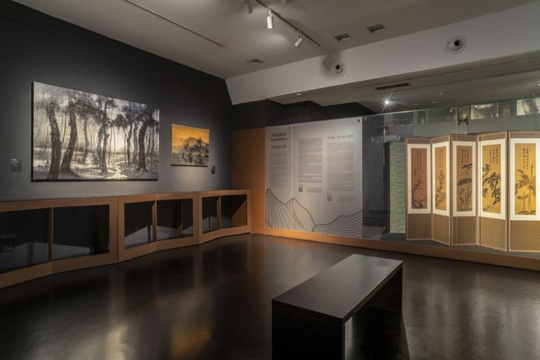 Allestimenti mostra Adapted Sceneries. Foto: Studio Gonella