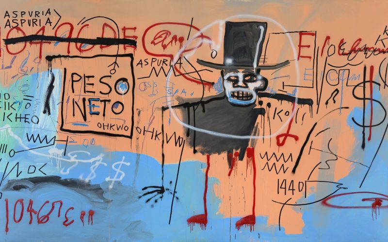 Basquiat_The-Guilt-of-Gold-Teeth_1982_Annik-Wetter_LAC_300x170mm_