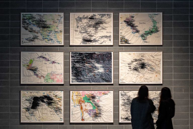 De bello. Notes on war and peace, installation view, Gres art 671, Bergamo, 2025 - Courtesy Gres art 671 e adicorbetta, ph Diego De Pol