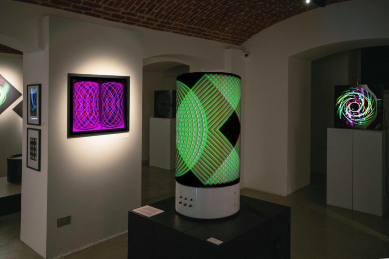Installation view, ANTONIO BARRESE MORFOLOGIE DI LUCE, Fondazione Marcello Morandini, Varese, 2026. Courtesy Fondazione Marcello Morandini