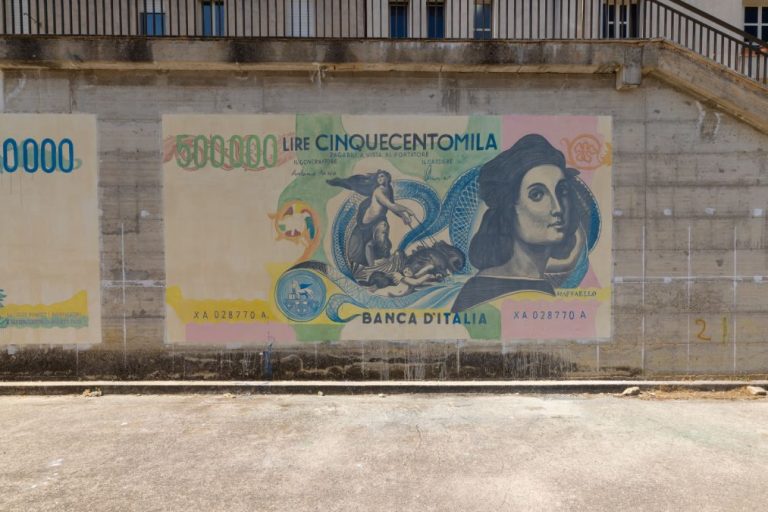 Installation view, Flavio Favelli, 500, Gibellina, 2026. Ph. SISILAB per Gibellina - Capitale Italiana dell’Arte Contemporanea 2026