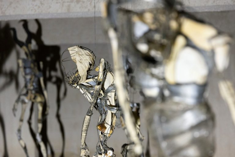 Installation view, Philippe Berson, Mummie, BelìceEpiCentro della Memoria Viva, Gibellina, 2026