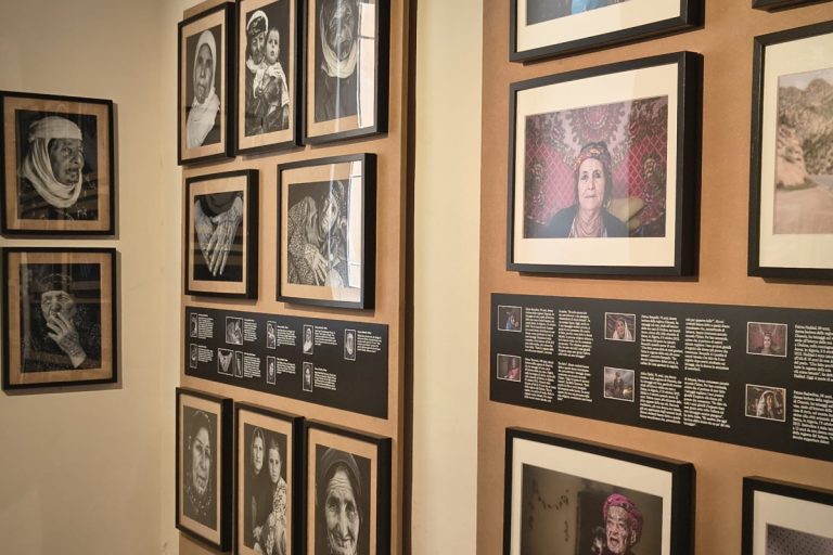 Installation view, Tatuaggi. Storie dal Mediterraneo, Musei Civici di Palazzo Mosca, Pesaro, 2026