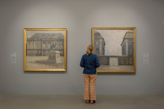 Installation views, Vilhelm Hammershøi. The Eye That Listens,Kunsthaus Zürich, 2026. Photos Franca Candrian, Kunsthaus Zürich