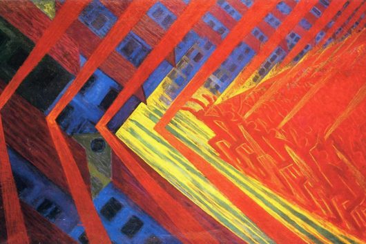 Luigi Russolo, La Rivolta, 1911