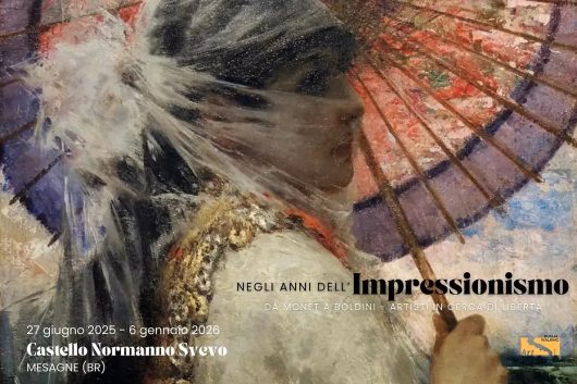 Negli anni dell’Impressionismo. Da Monet a Boldini artisti in cerca di libertà. Locandina - Courtesy Puglia Walking Art