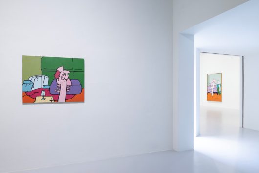 Valerio Adami, Laboratorio, Installation view, Gió Marconi, Milan - ph Fabio Mantegna 1